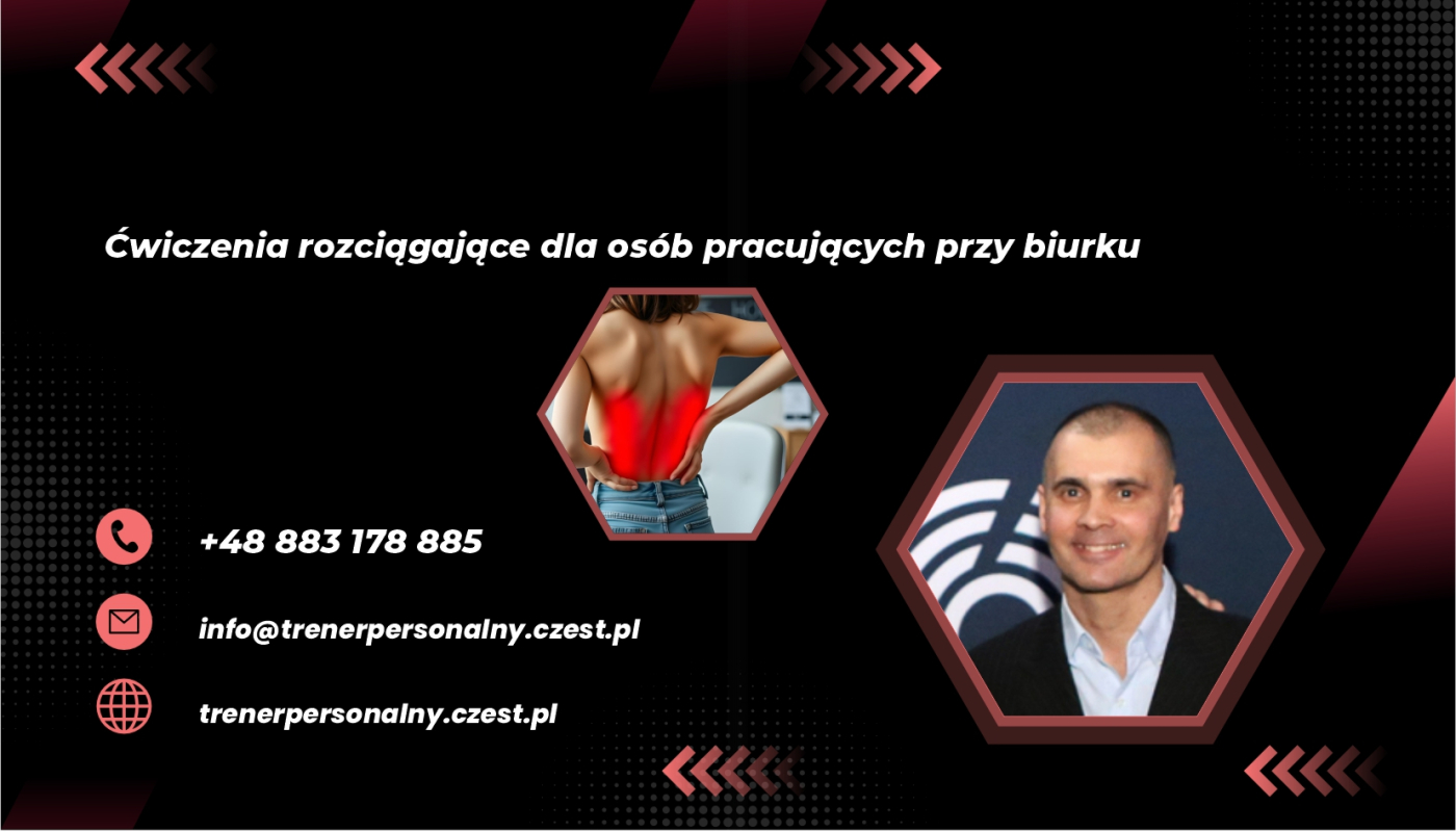 Ćwiczenia rozciągające dla osób pracujących przy biurku