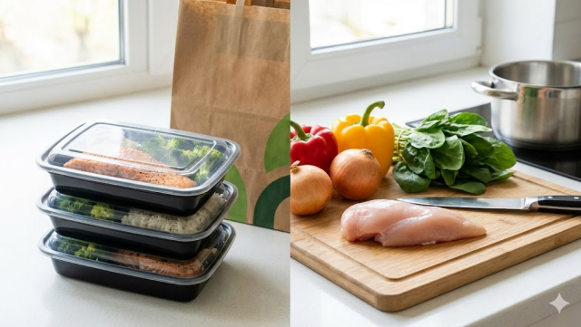 Dieta pudełkowa w Częstochowie czy gotowanie samemu? Szczera analiza trenera