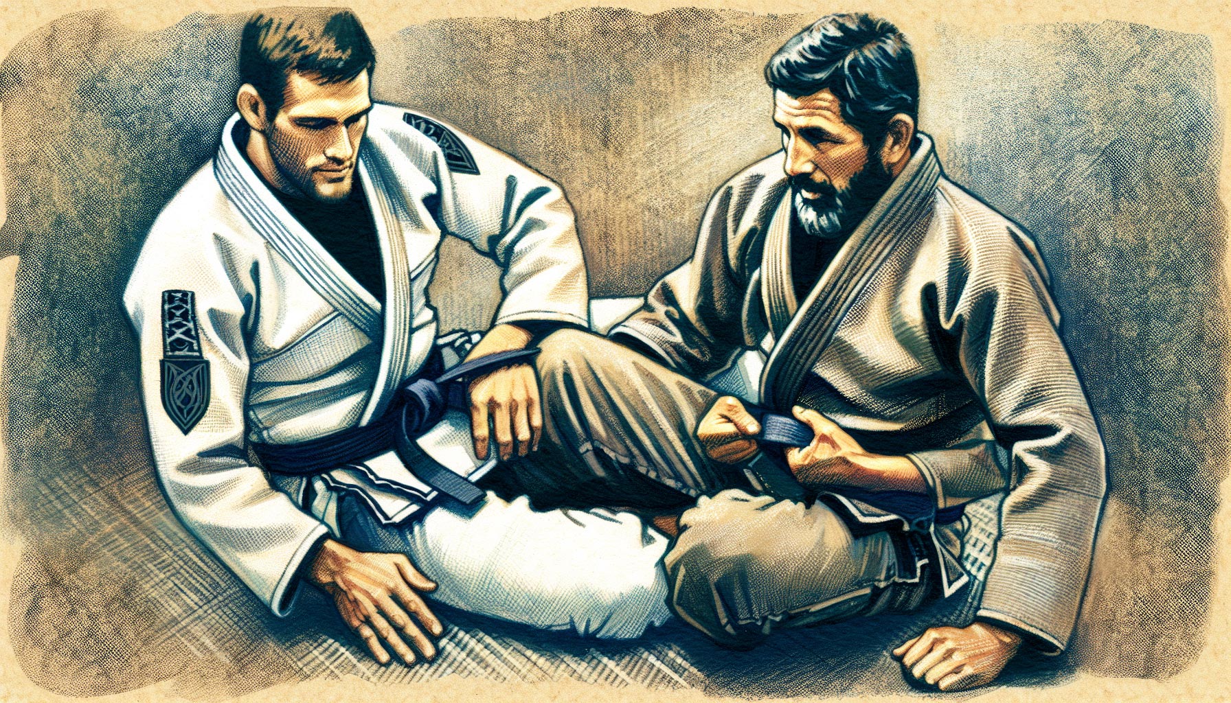 Tom Hardy ćwiczący Brazylijskie Jiu-Jitsu